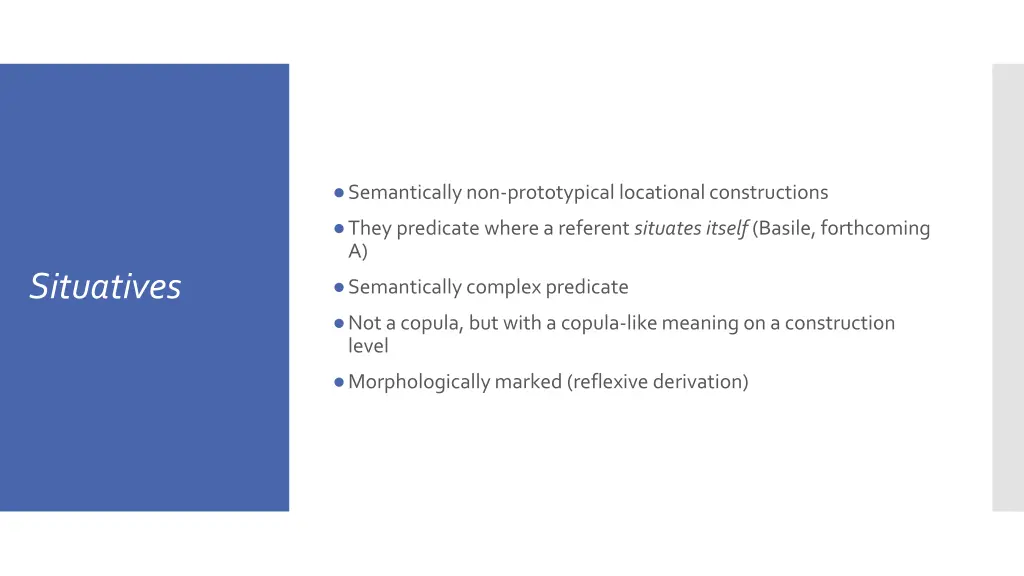 semantically non prototypical locational