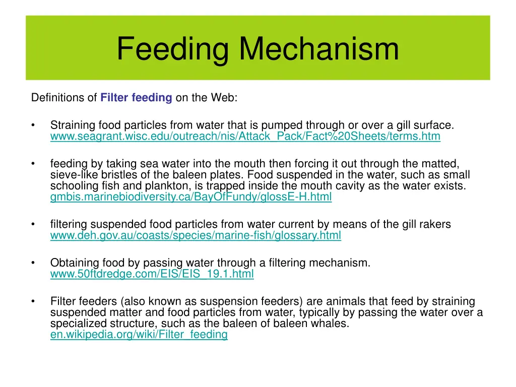 feeding mechanism 1