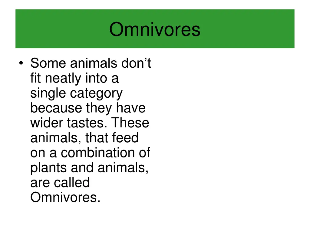 omnivores 4