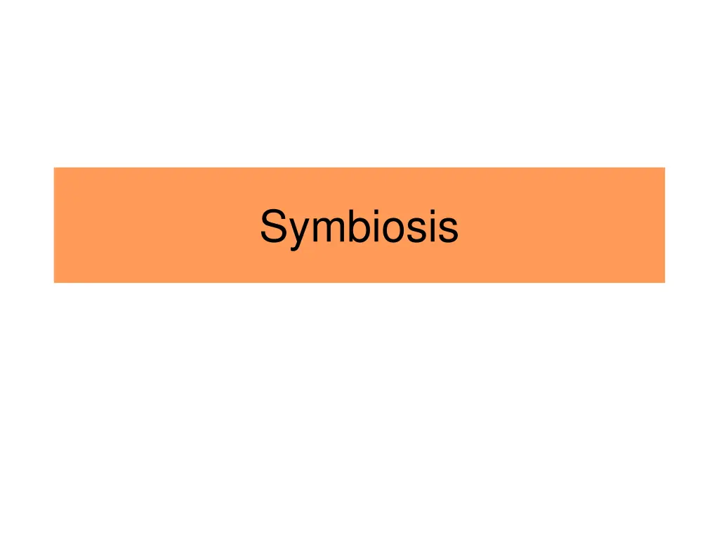 symbiosis