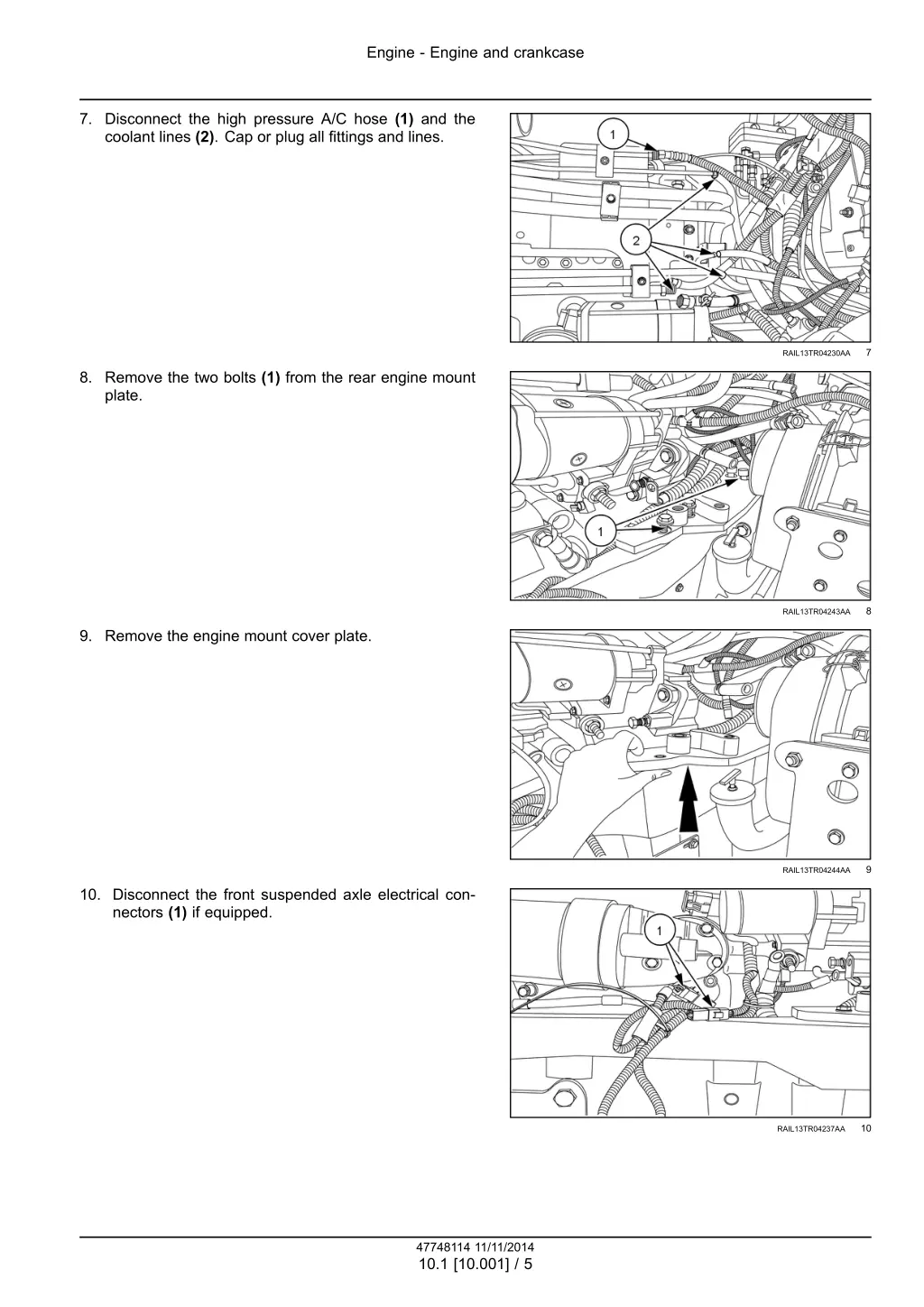 engine engine and crankcase 2