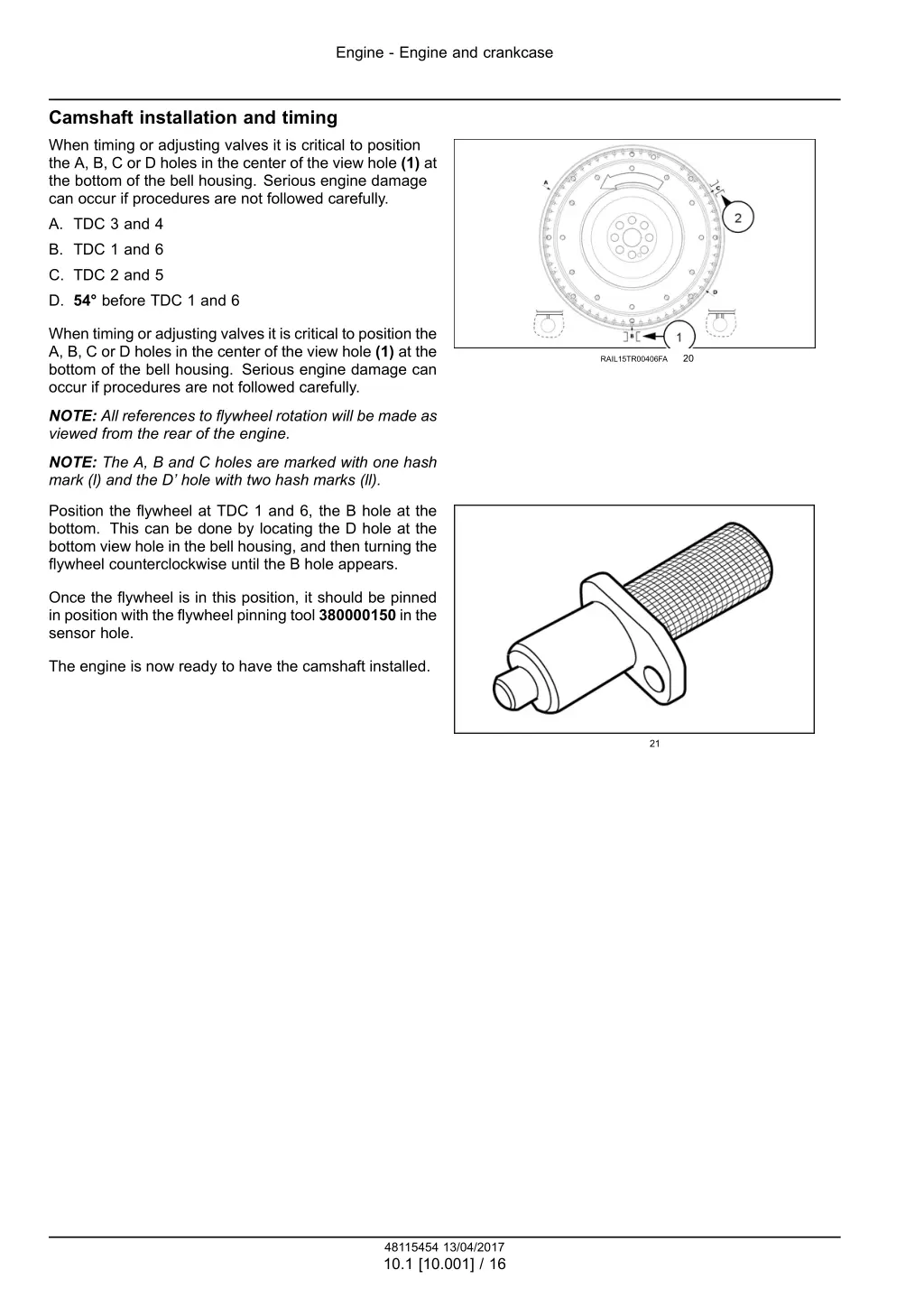 engine engine and crankcase 13