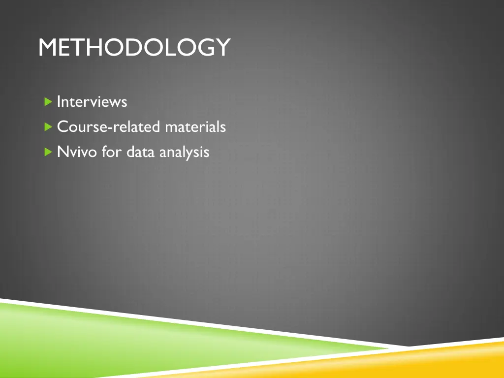 methodology