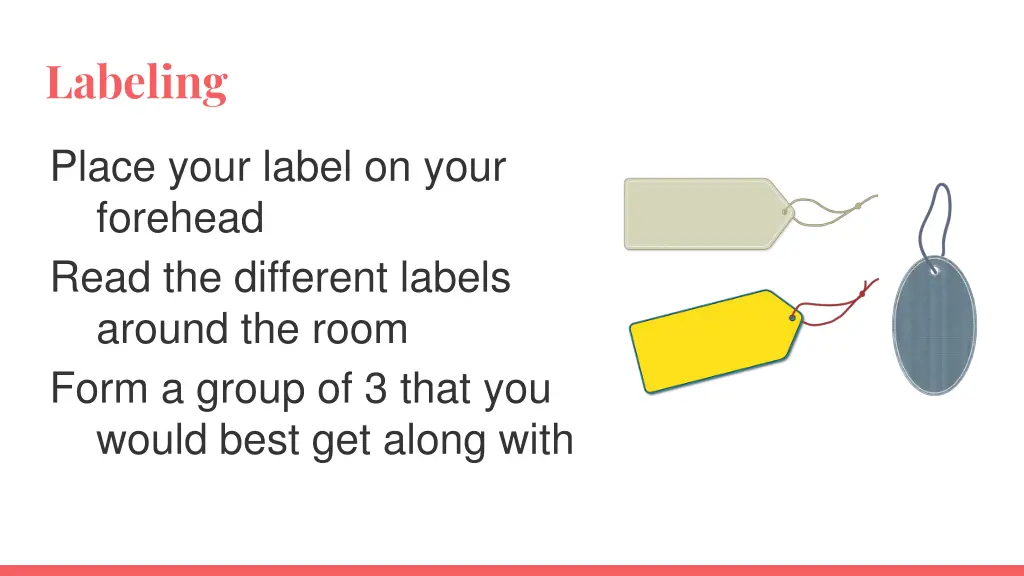 labeling 1