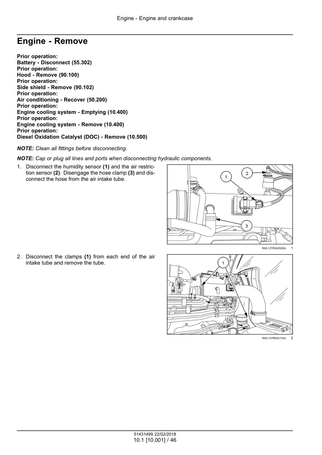 engine engine and crankcase