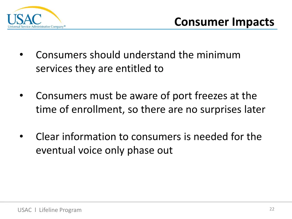 consumer impacts 2