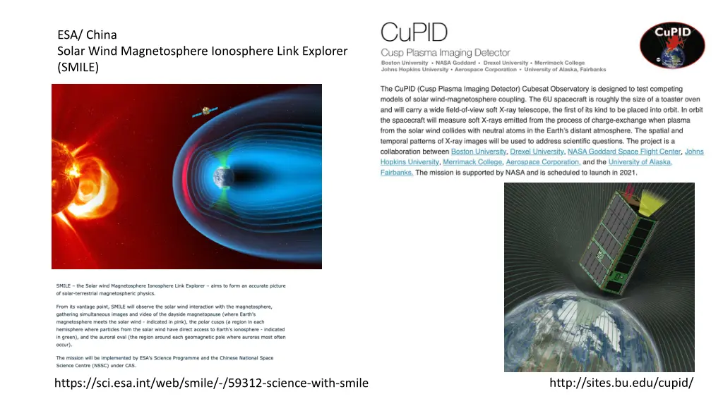 esa china solar wind magnetosphere ionosphere