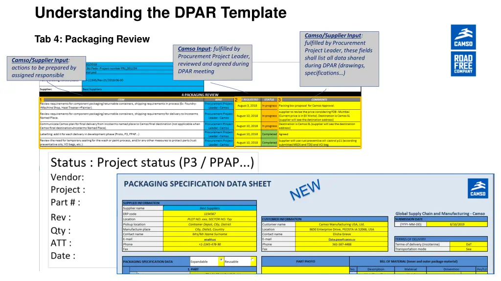 understanding the dpar template 4