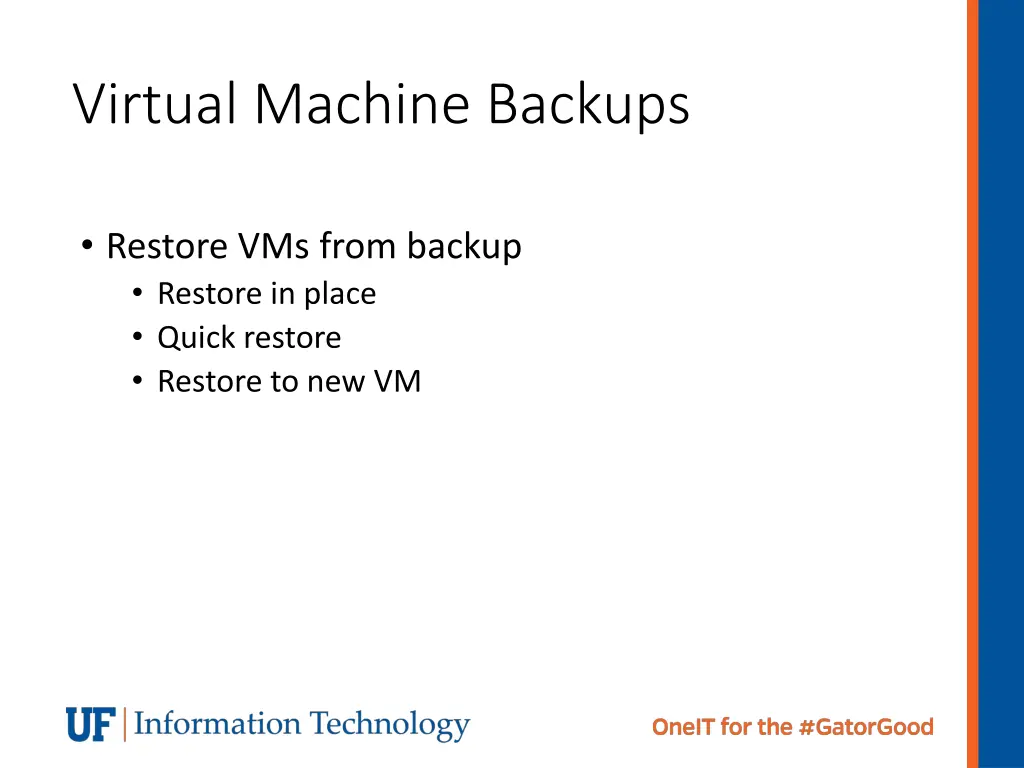 virtual machine backups 1