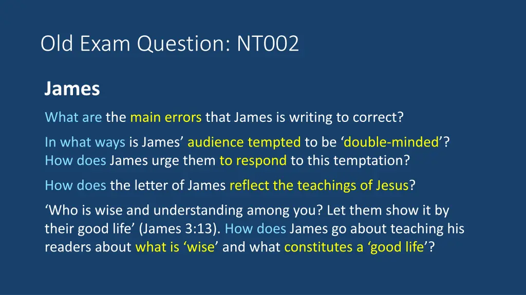 old exam question nt002 1