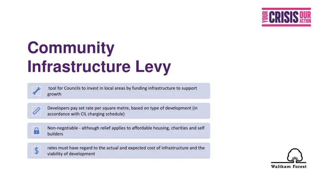 community infrastructure levy