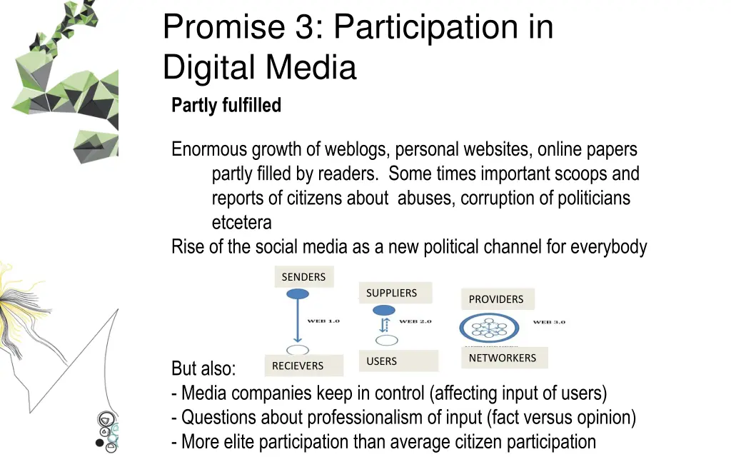 promise 3 participation in digital media partly