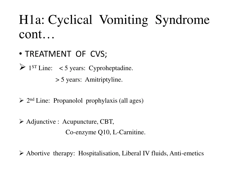 h1a cyclical vomiting syndrome cont 1