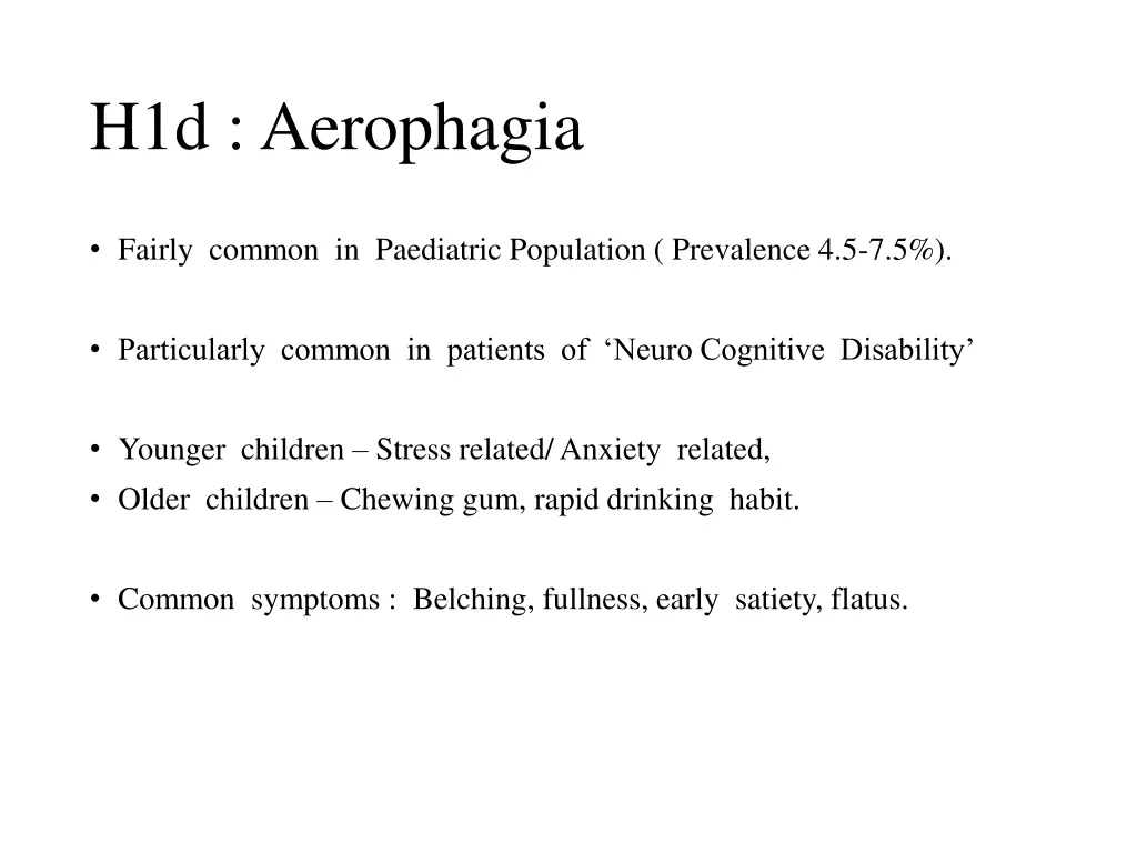 h1d aerophagia