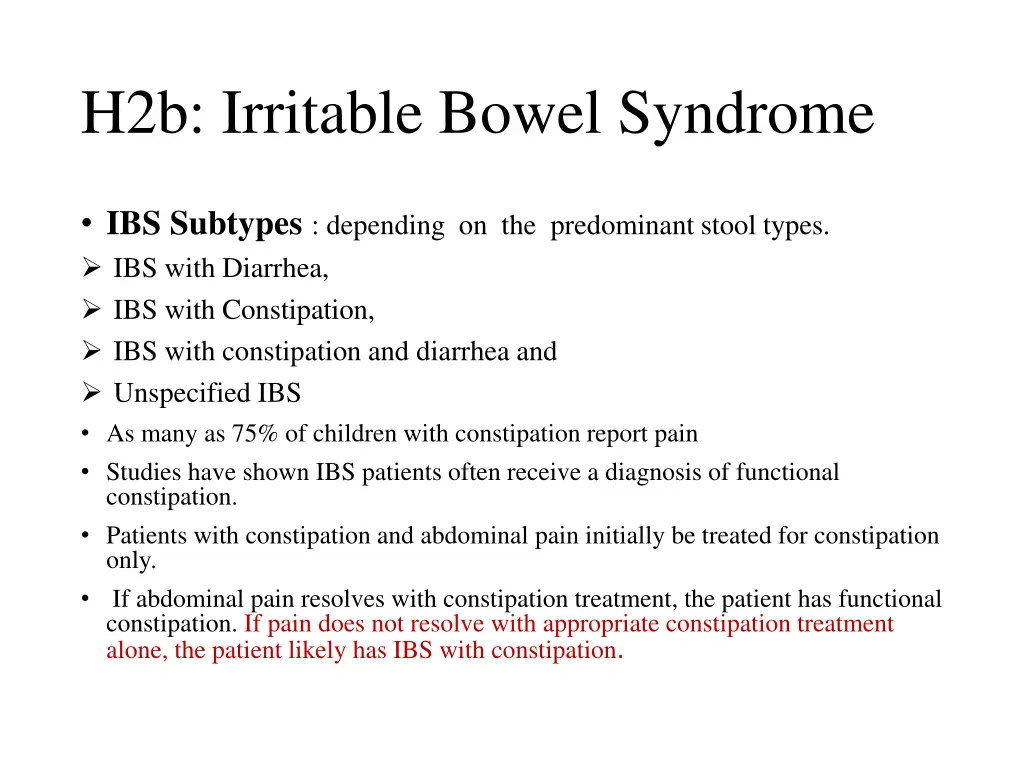 h2b irritable bowel syndrome 1