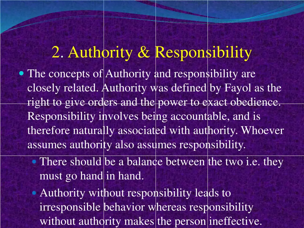 2 authority responsibility the concepts