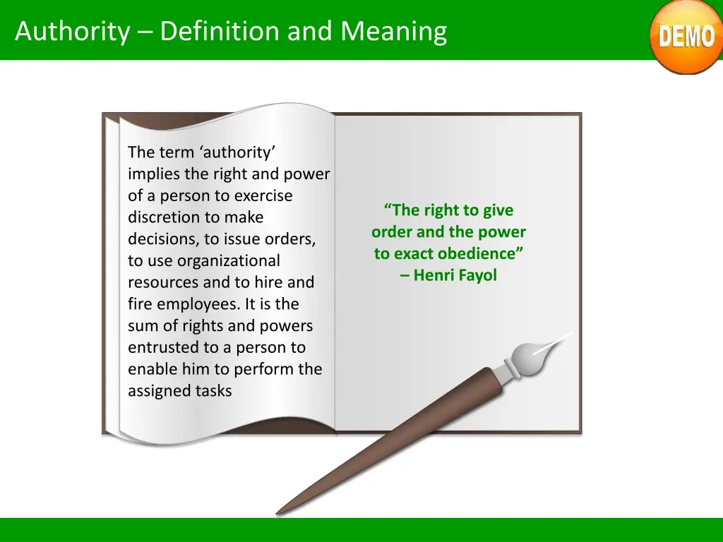 authority definition and meaning