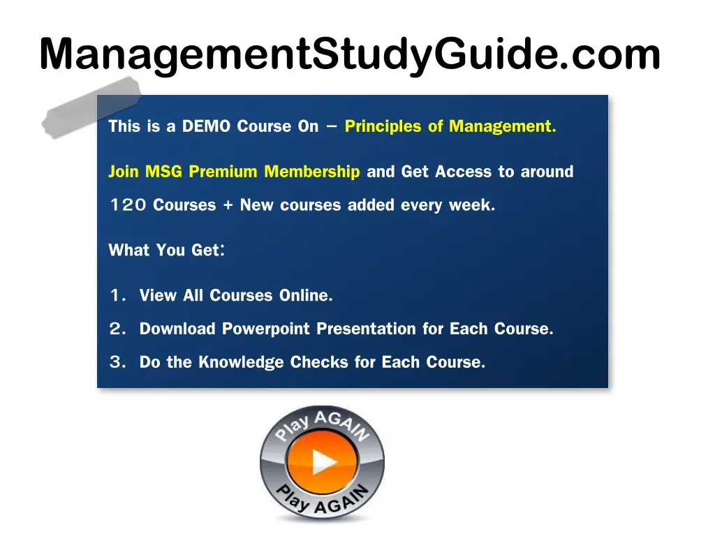 managementstudyguide com