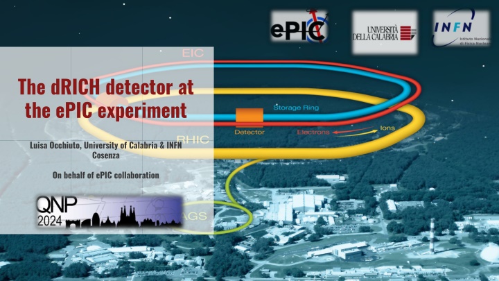 the drich detector at the epic experiment