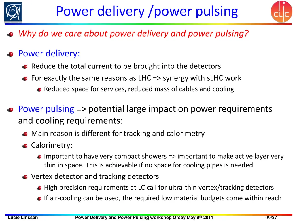 power delivery power pulsing