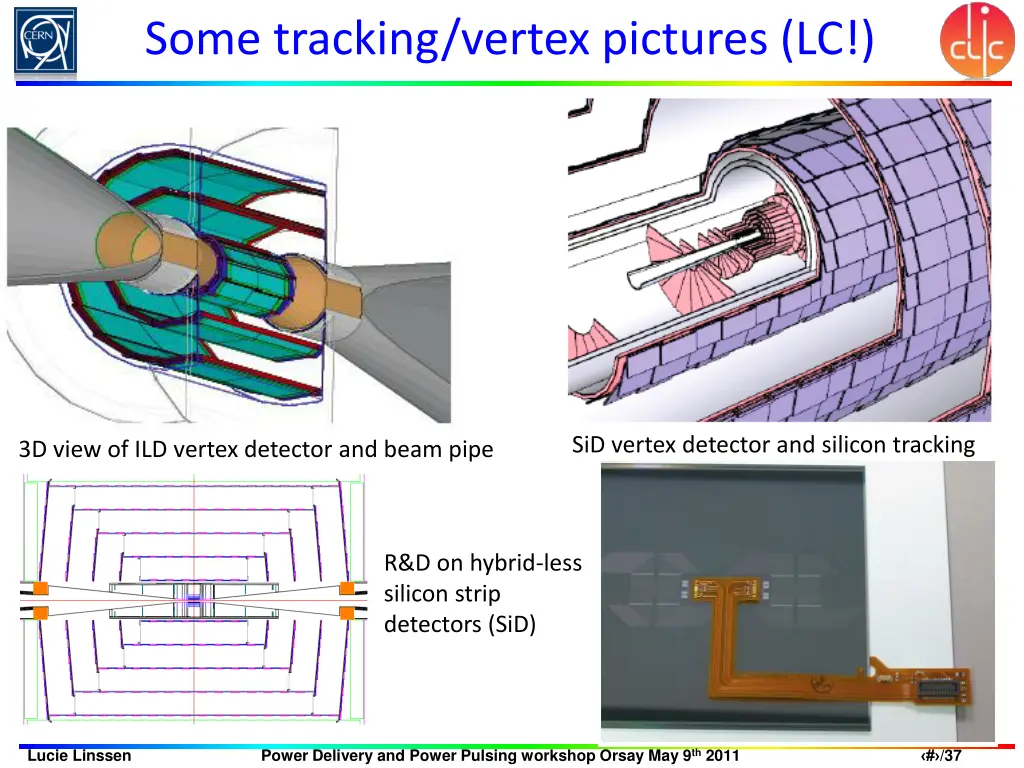 some tracking vertex pictures lc