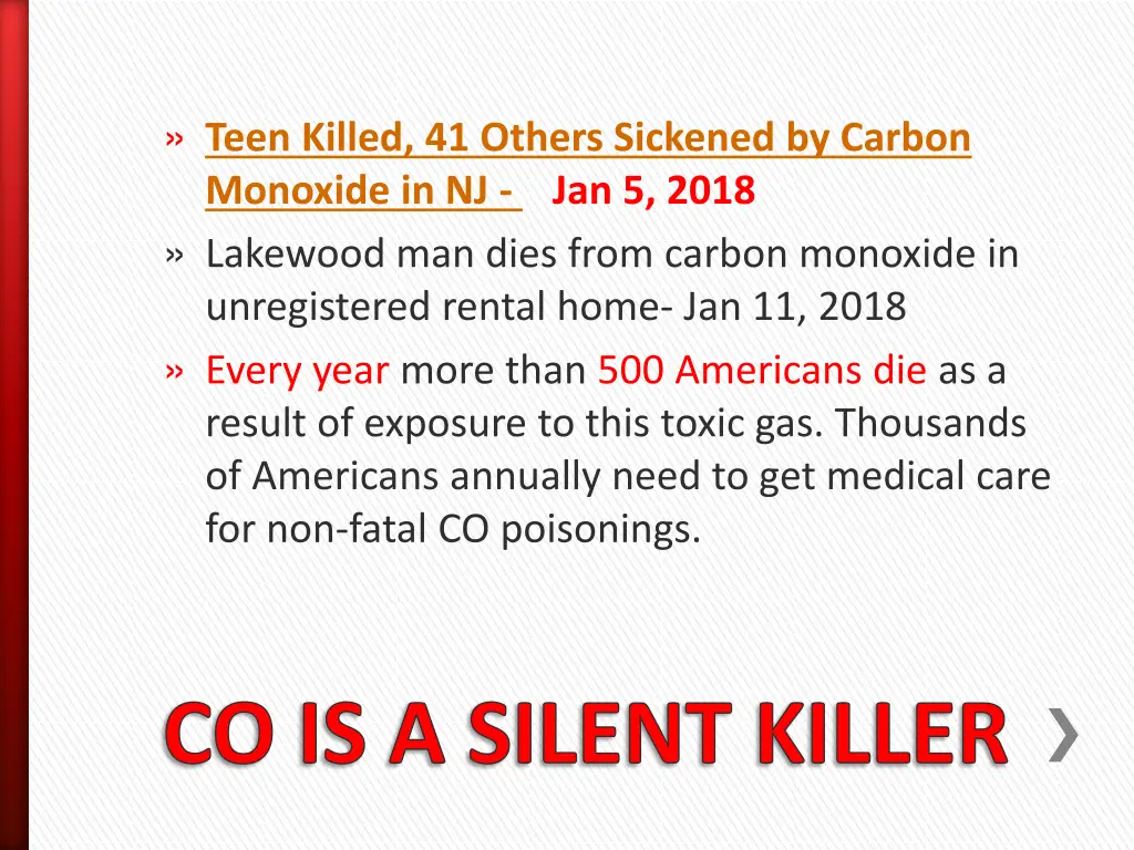 teen killed 41 others sickened by carbon monoxide