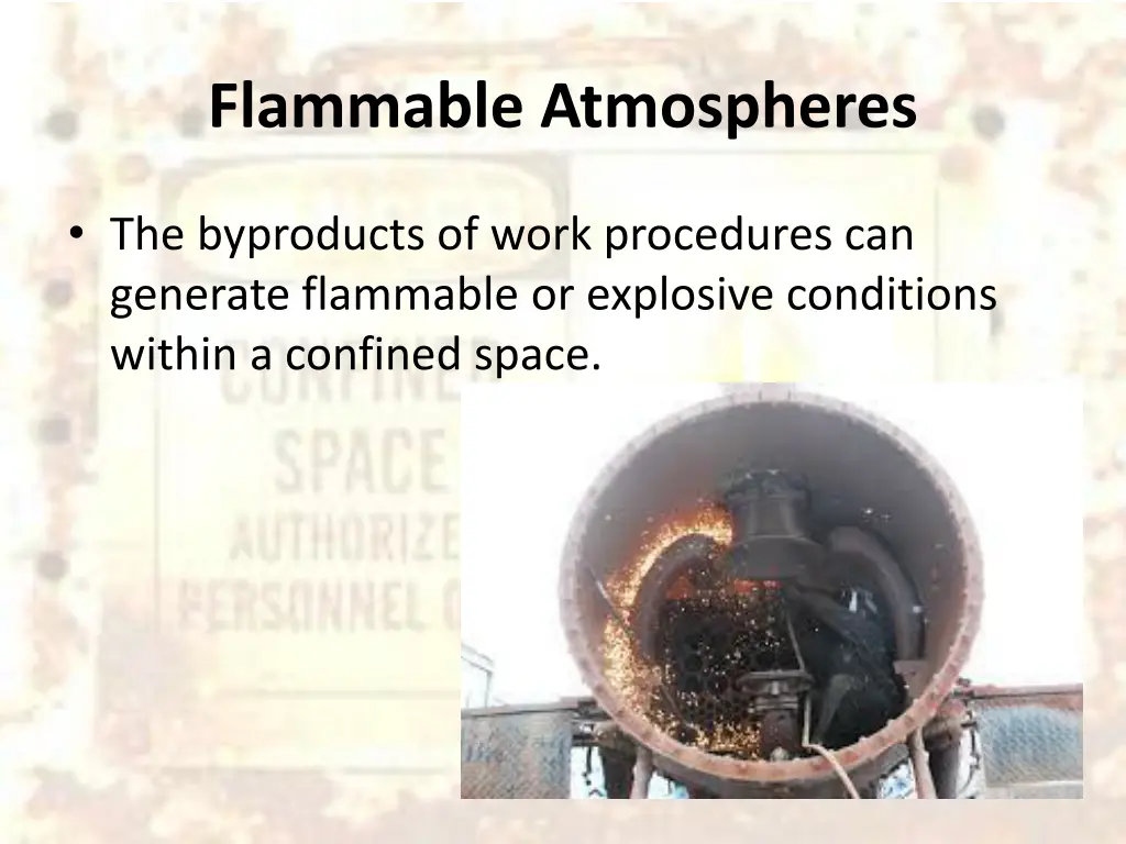 flammable atmospheres