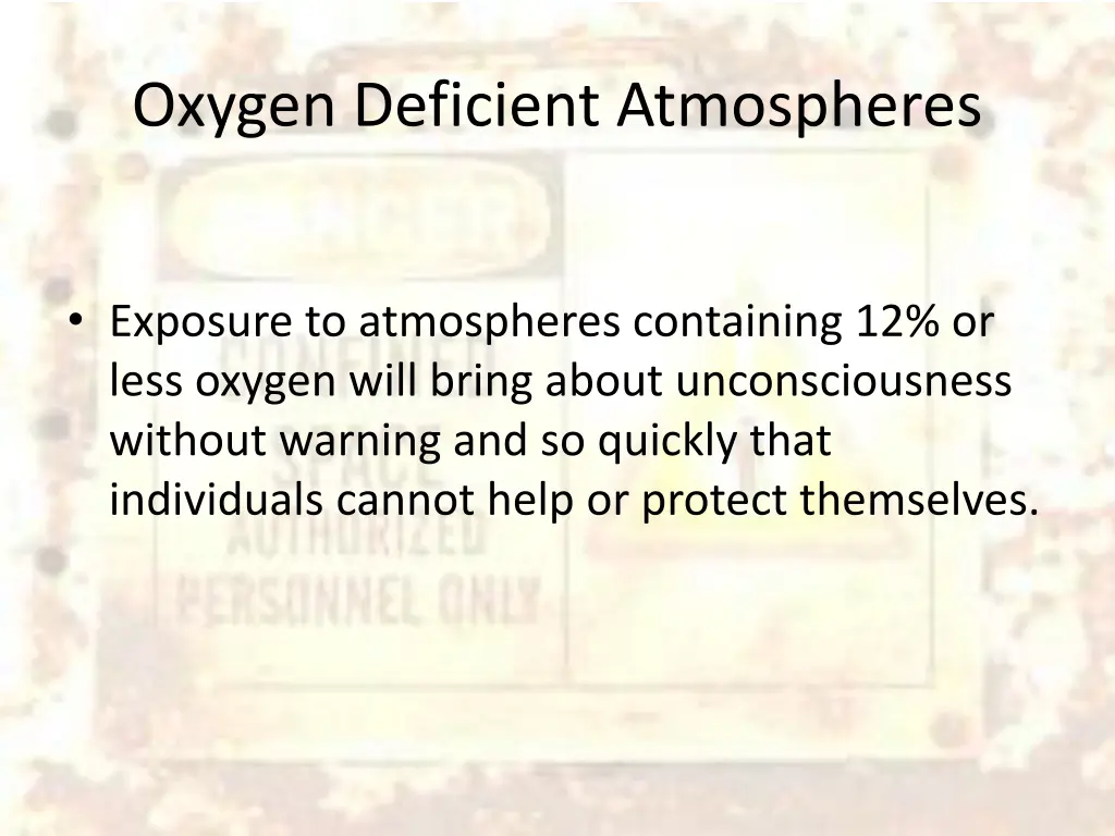 oxygen deficient atmospheres 1