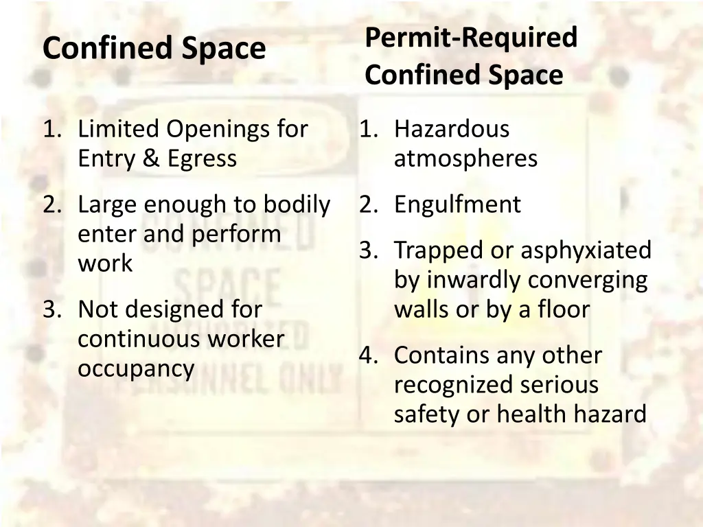 permit required confined space 1