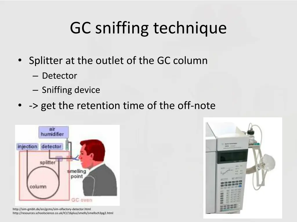 gc sniffing technique