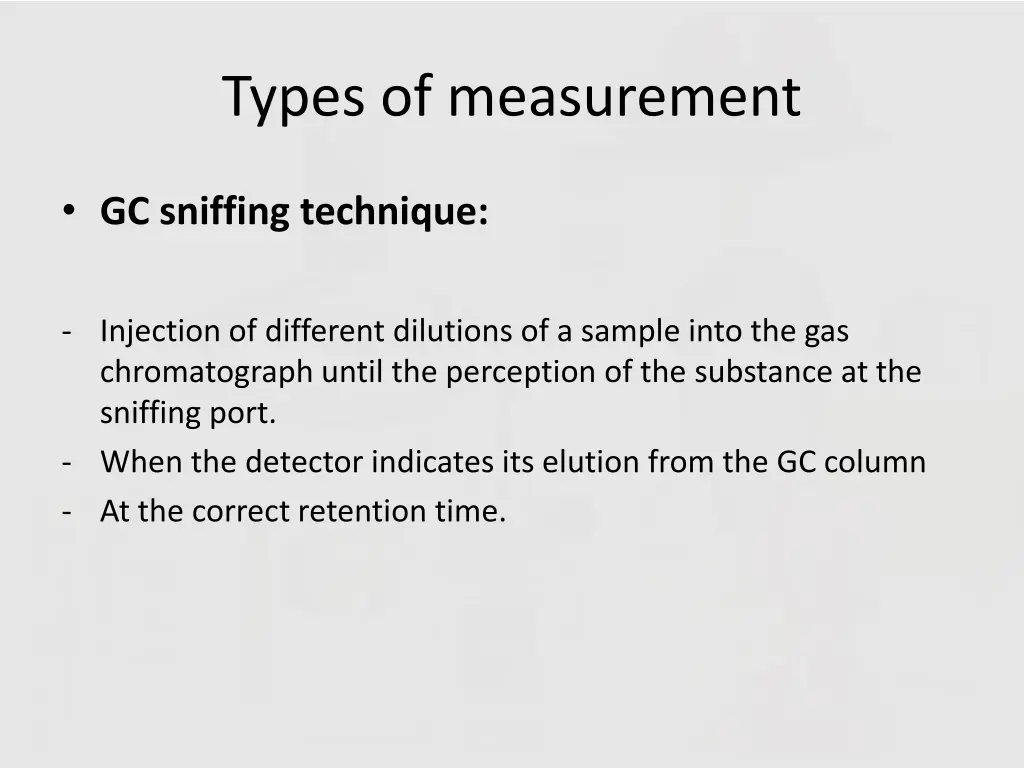 types of measurement 2