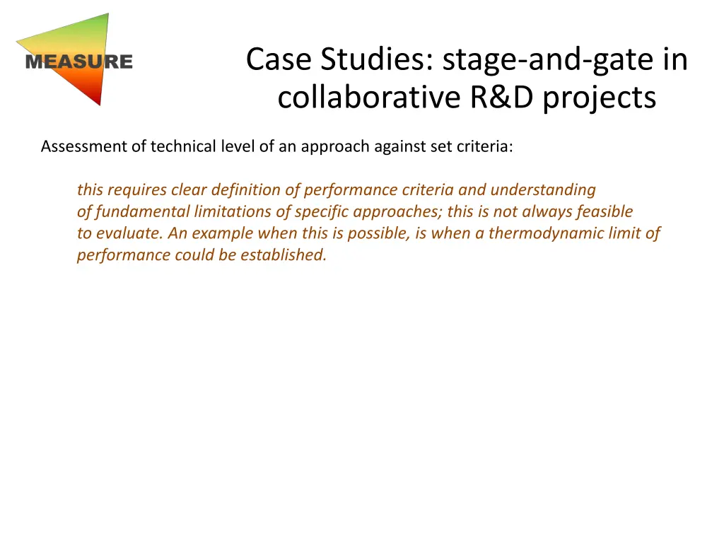 case studies stage and gate in collaborative 1