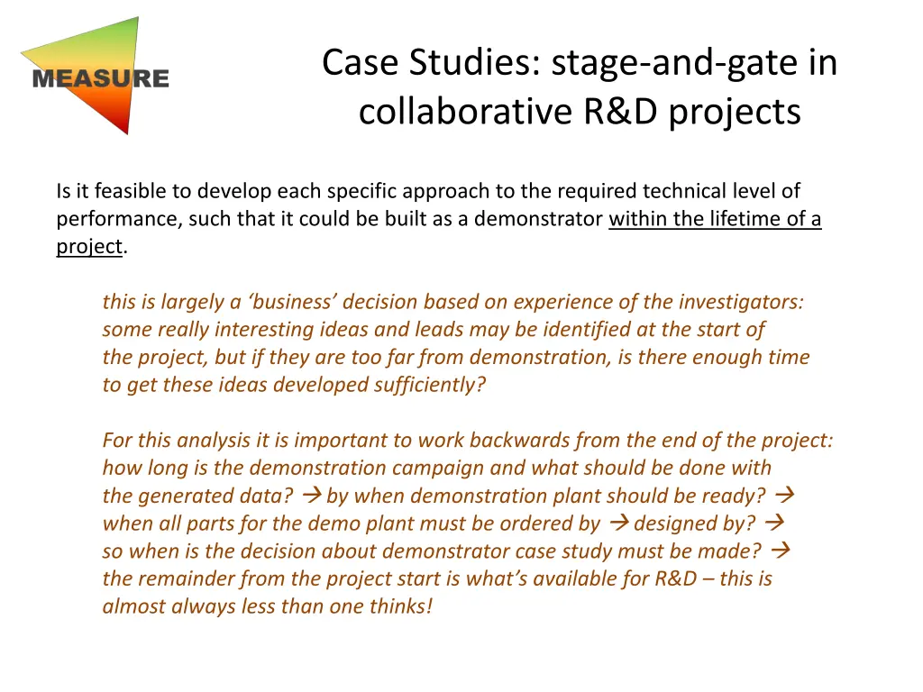 case studies stage and gate in collaborative 4