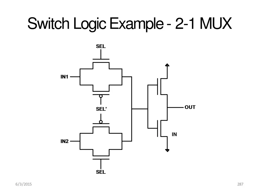 switch logic example 2 1mux