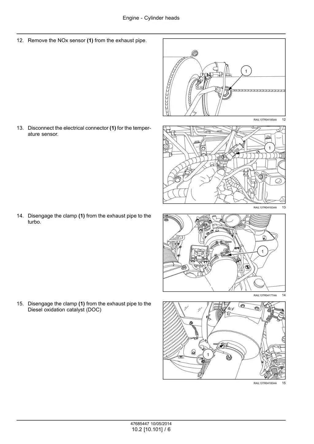 engine cylinder heads 3