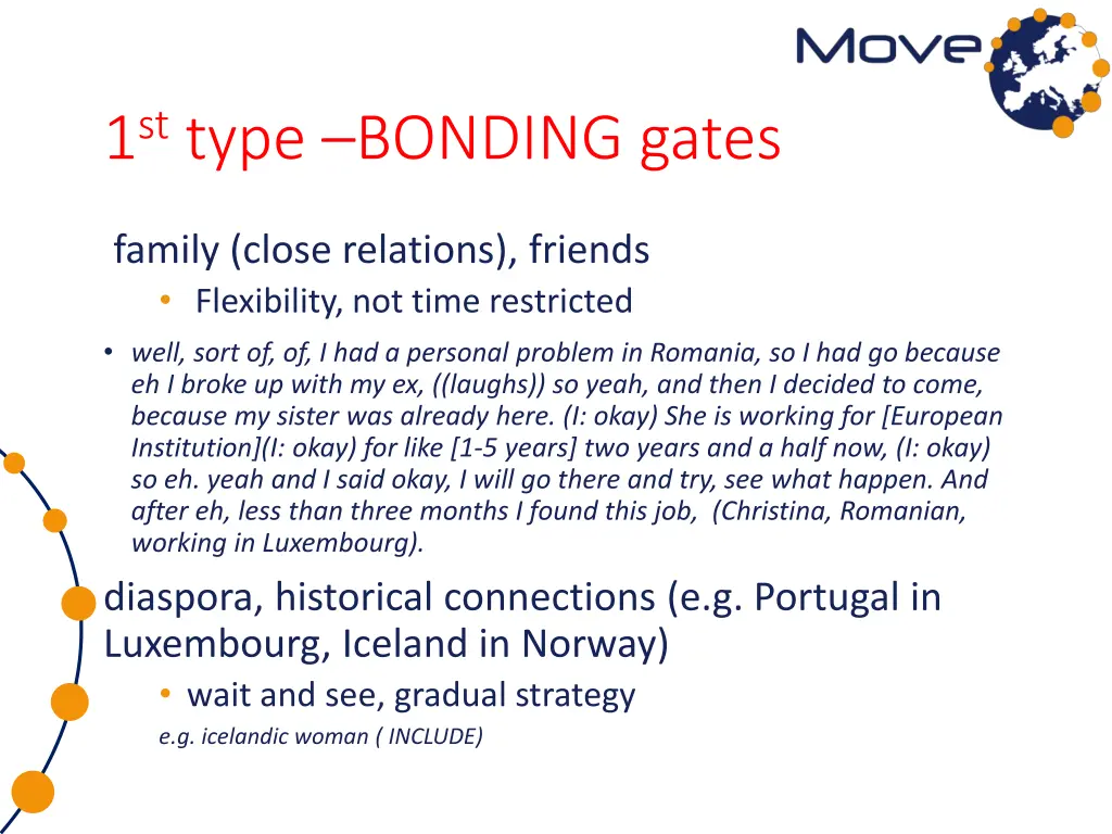 1 st type bonding gates