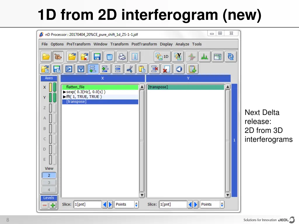 1d from 2d interferogram new