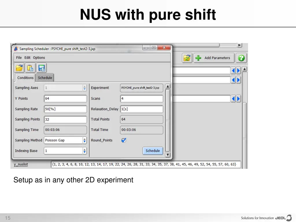 nus with pure shift