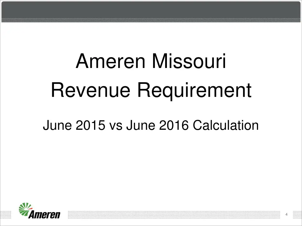 ameren missouri revenue requirement