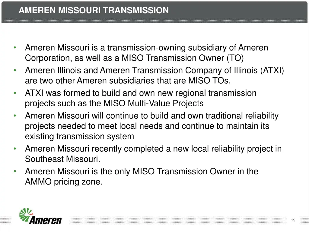 ameren missouri transmission