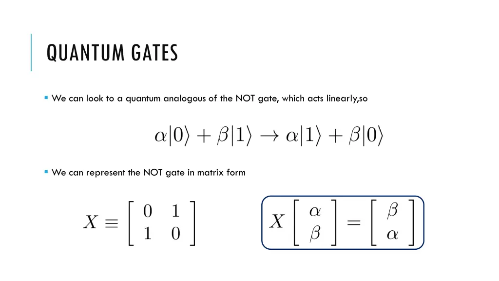 quantum gates 2