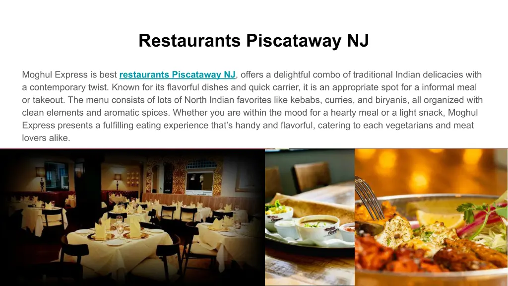 restaurants piscataway nj