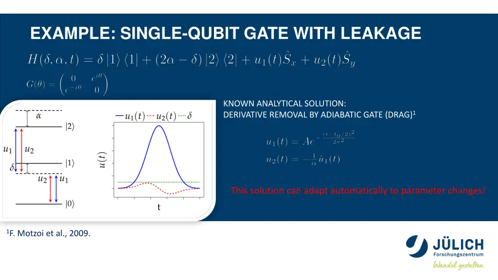 example single qubit gate with leakage