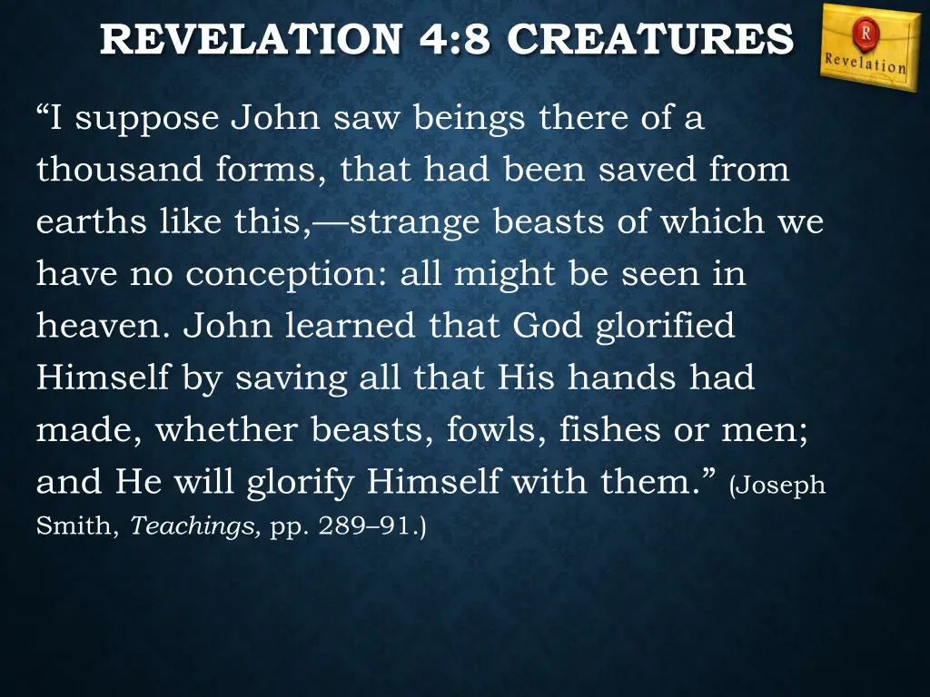 revelation 4 8 creatures 1