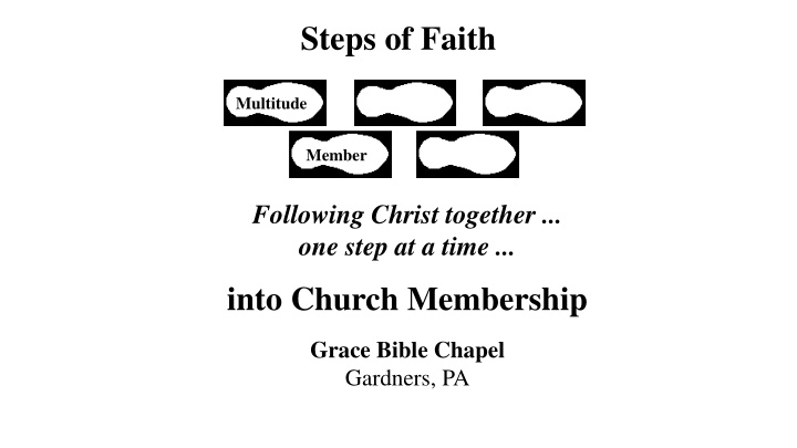 steps of faith