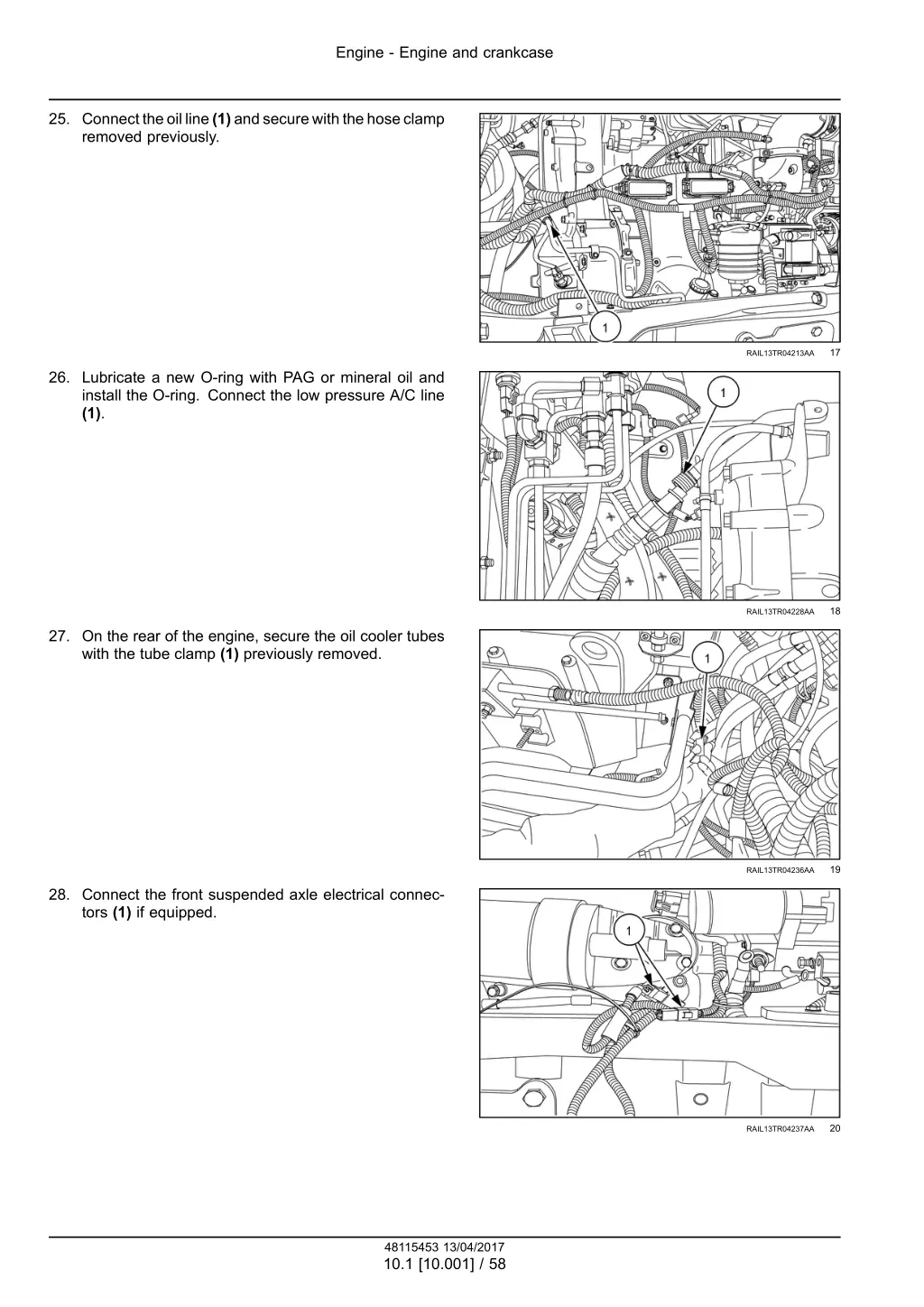 engine engine and crankcase 13