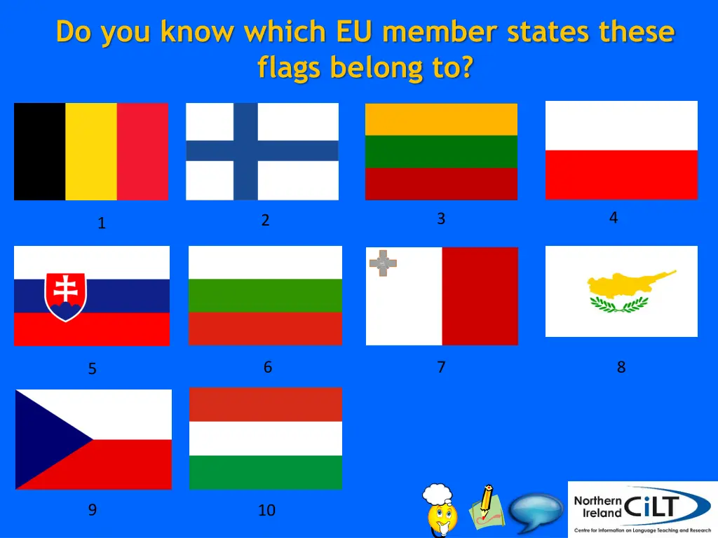 do you know which eu member states these flags