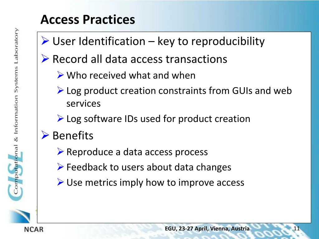 access practices