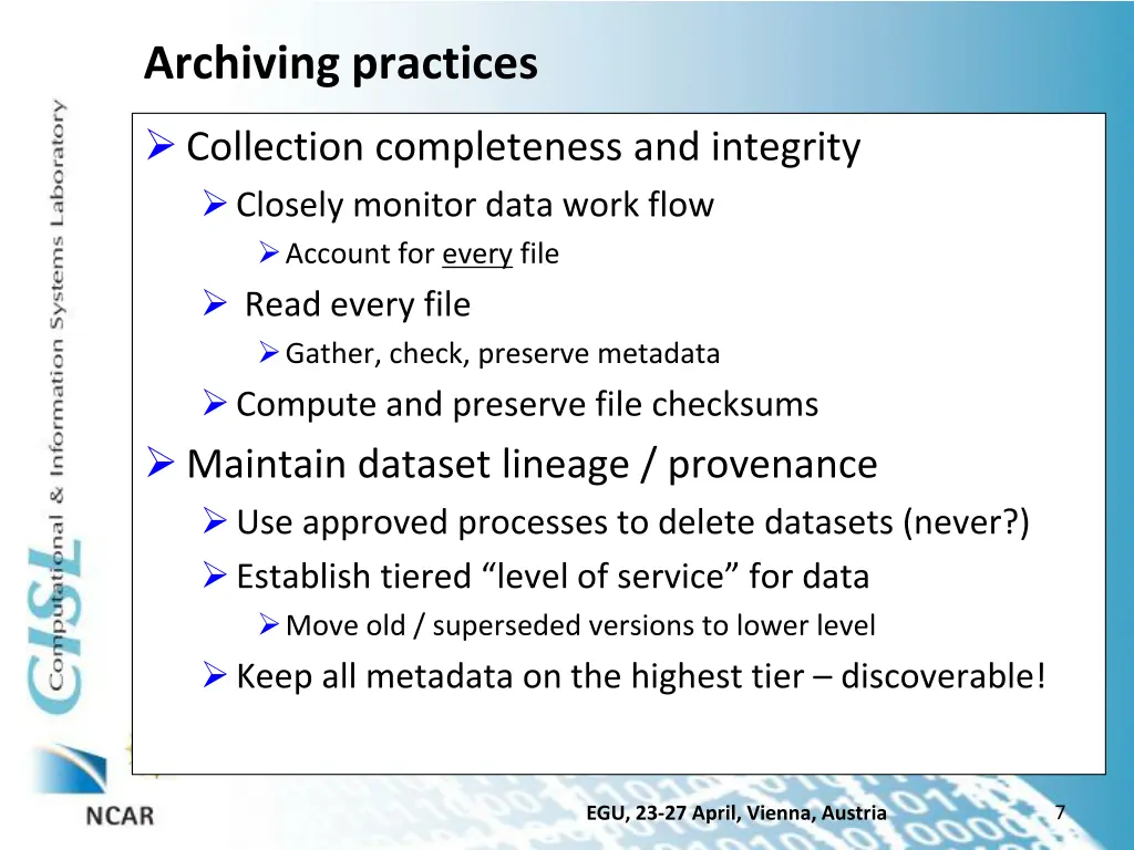 archiving practices 1