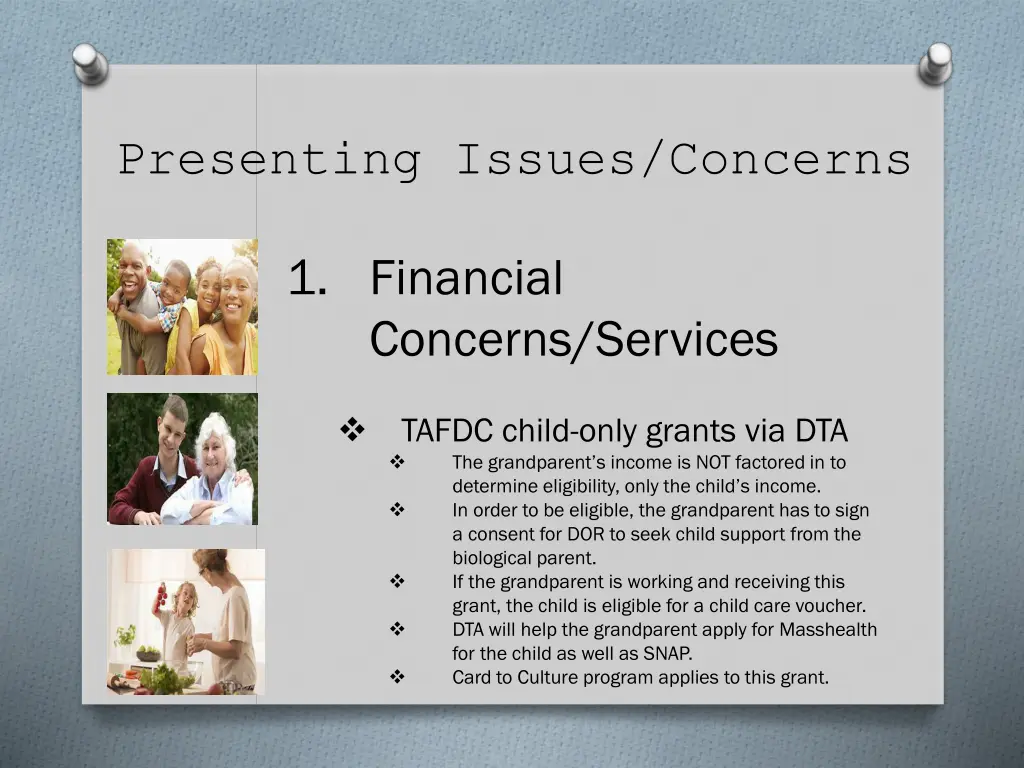 presenting issues concerns 2